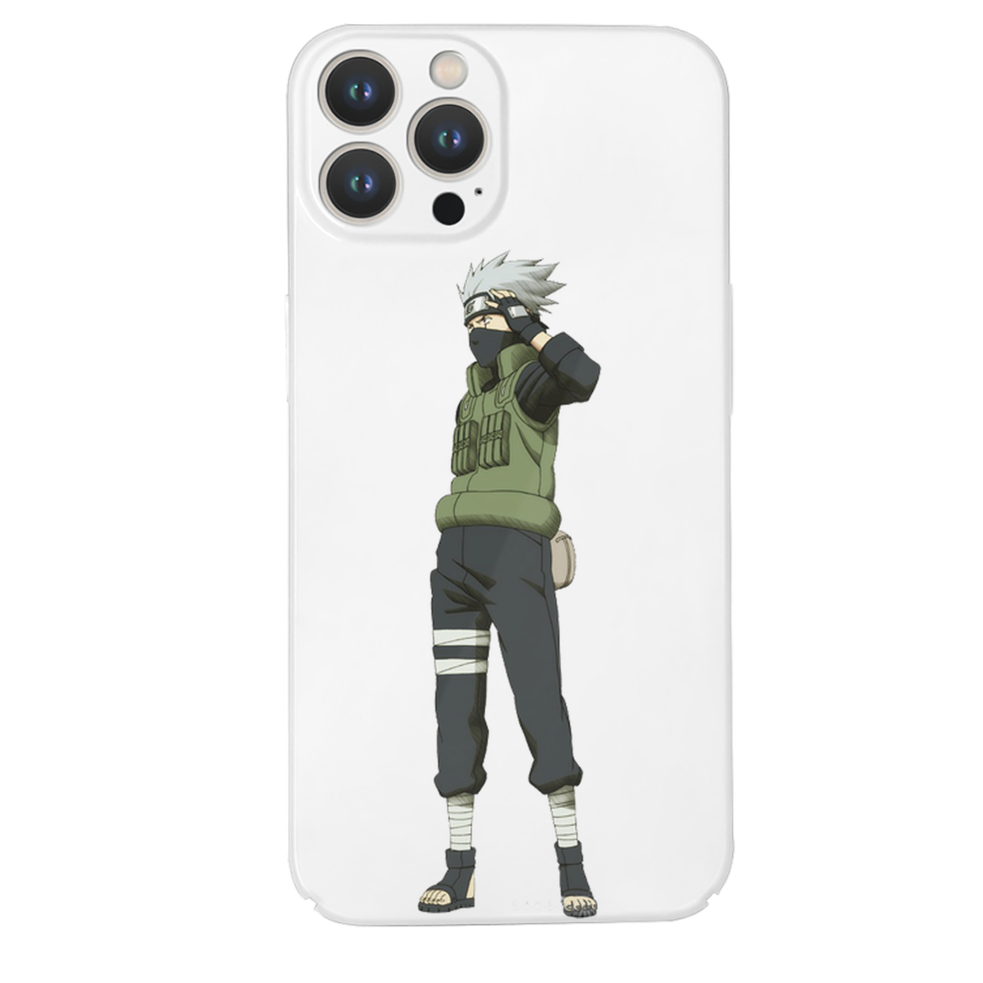 （画像用） NARUTO -ナルト- はたけ カカシ Hatake Kakashi 【iPhone 14シリーズ対応】ハードケース